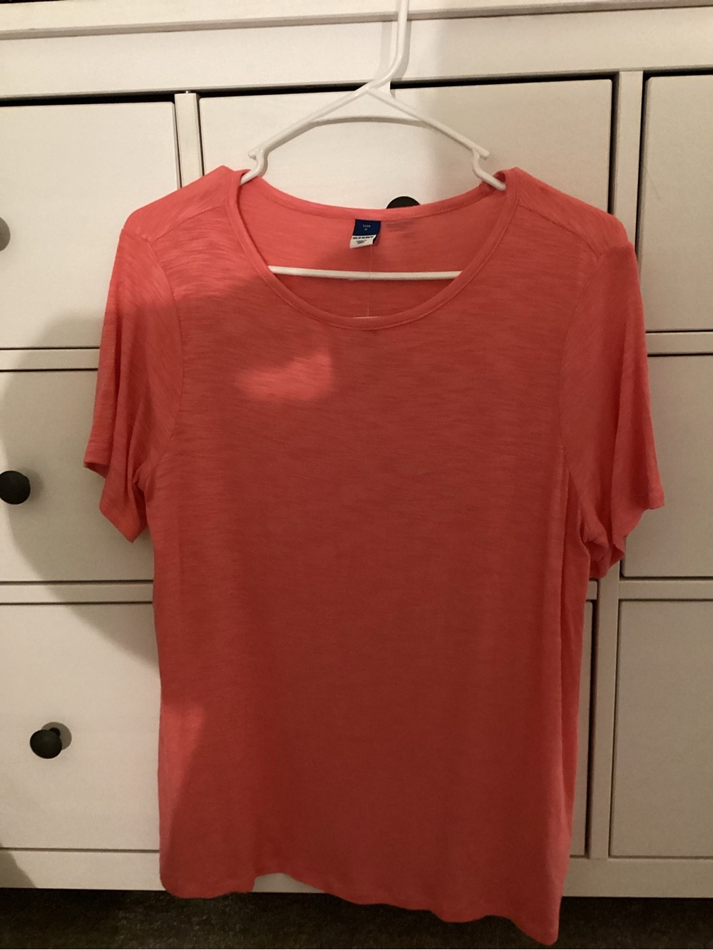 Old Navy Coral Short Sleeve Crewneck Tee